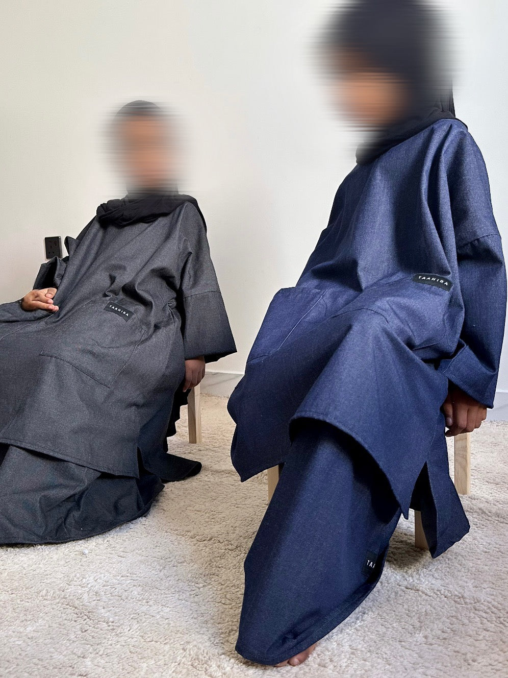 Set Naho Denim Petite Fille