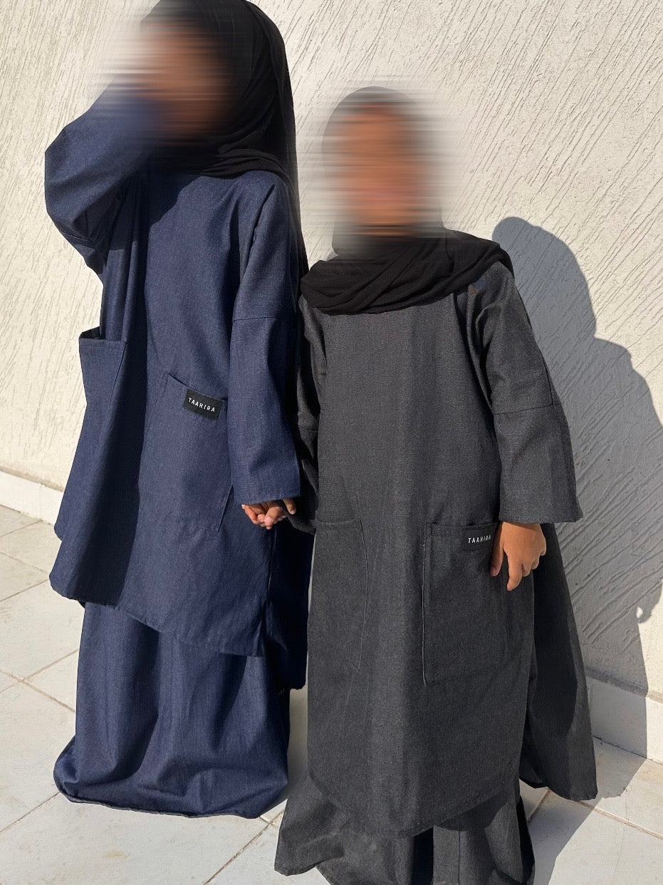 Set Naho Denim Petite Fille